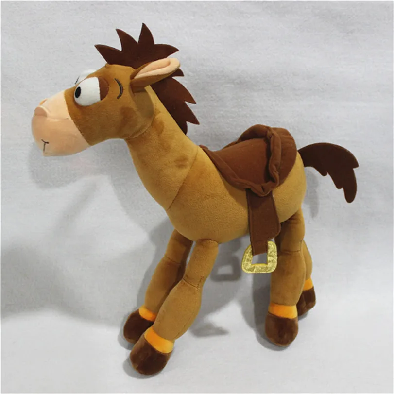 Free Shipping Toy Story 35cm 13.7'' Bullseye Figure Plush Toy The Horse Cute Soft Doll For Children's Gift