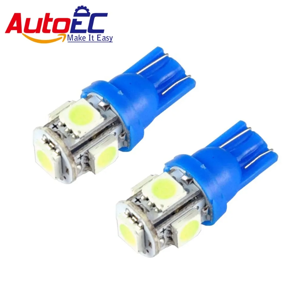 

AutoEC T10 5smd 5050 158 168 194 w5w Auto Car LED Clearance Lights Lamp Bulbs ice Blue 300pcs #LB92