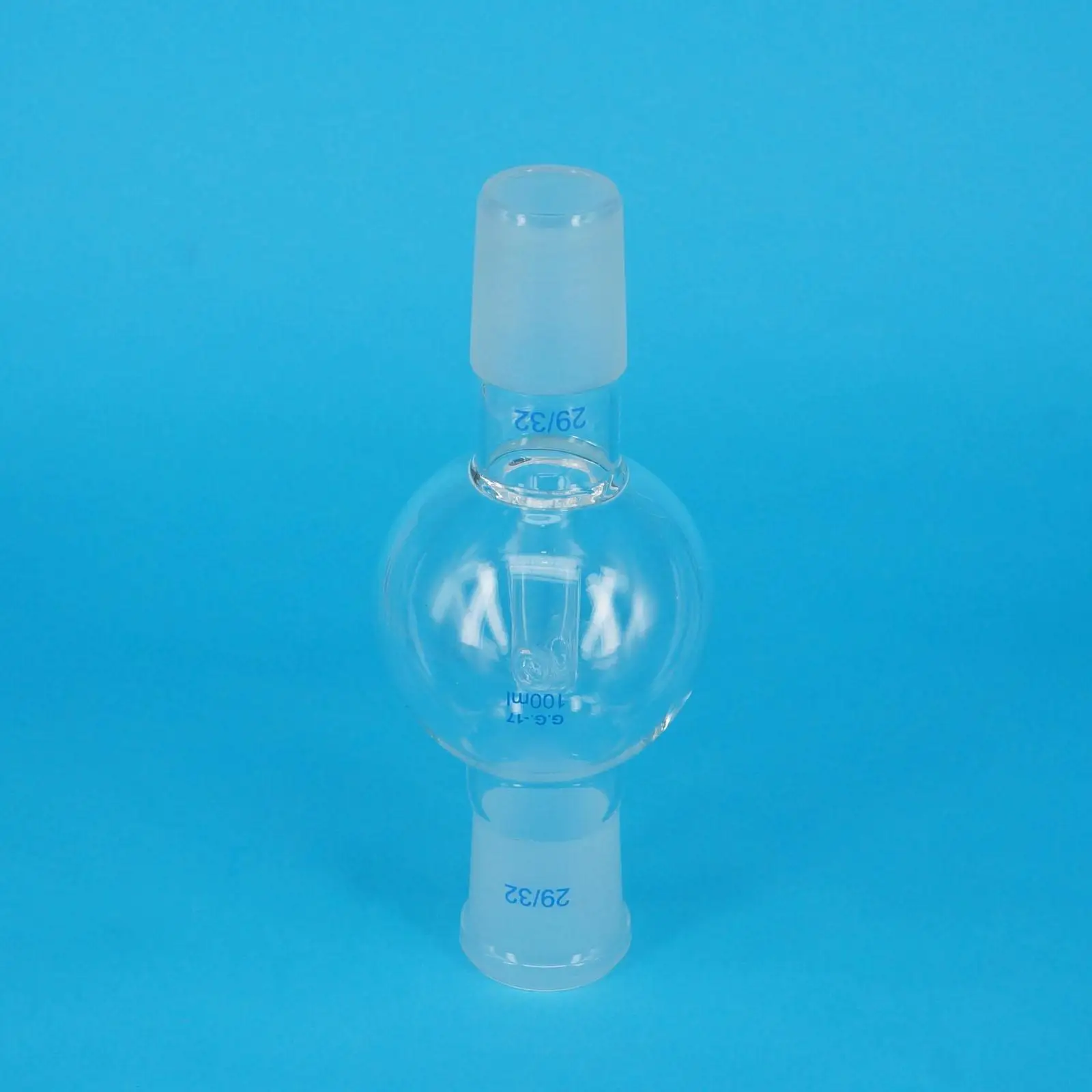 100ml Bump Trap 29/32 to 29/32 Ground Joint Lab Glass Rotary Evaporator