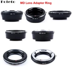 Foleto Camera Lens Adapter Ring for Minolta MD MC Lens to For canon nikon pentax NX Micro 4/3 M43 Mount Adapter G3 GF5 MD-M43