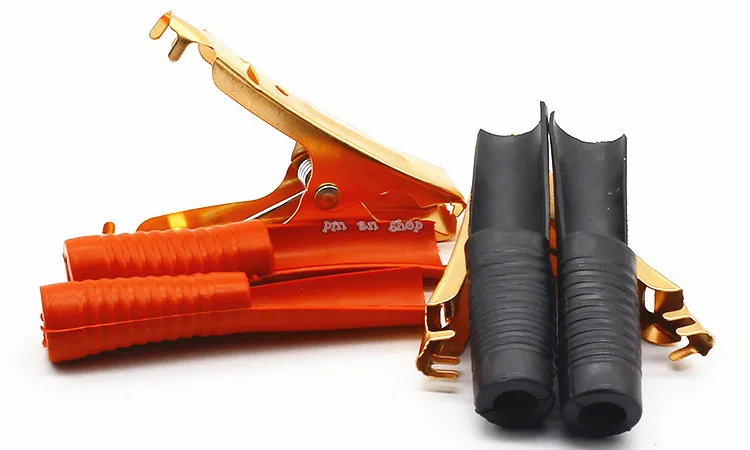 Hot Auto Alligator Clips Accuklemmen Crocodile Clip 100A Rood + Zwart