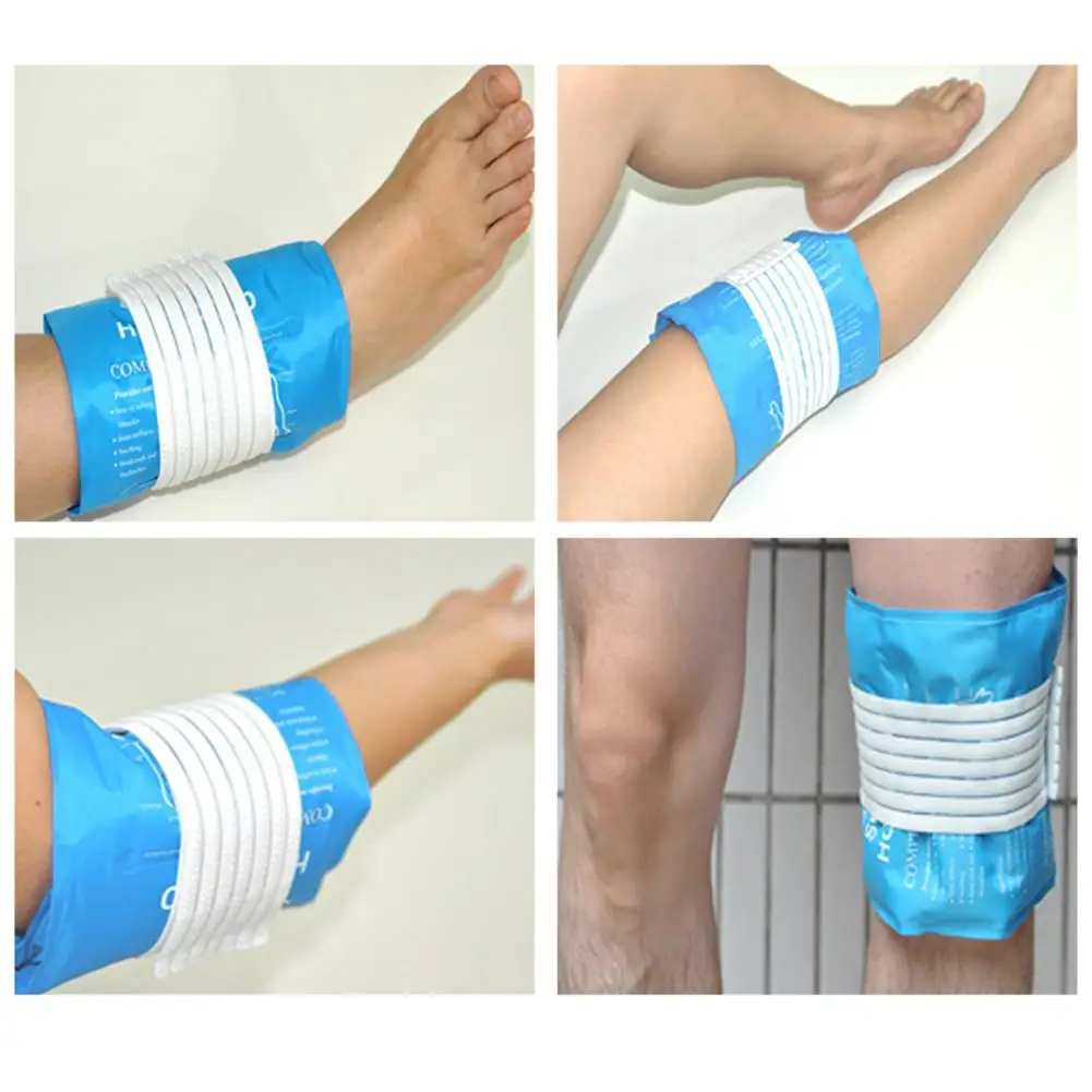 Pain Relief Flexible Ice Pack for Injuries Hot and Cold Therapy Reusable Gel Pack for Back Waist Shoulder Neck Ankle Knee Hip