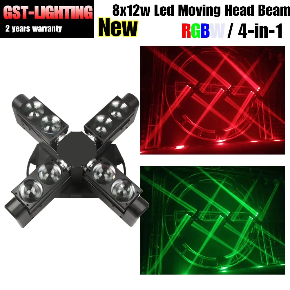 

new 8x12w led mini Spider Beam bar moving head light/RGBW/DJ/effect