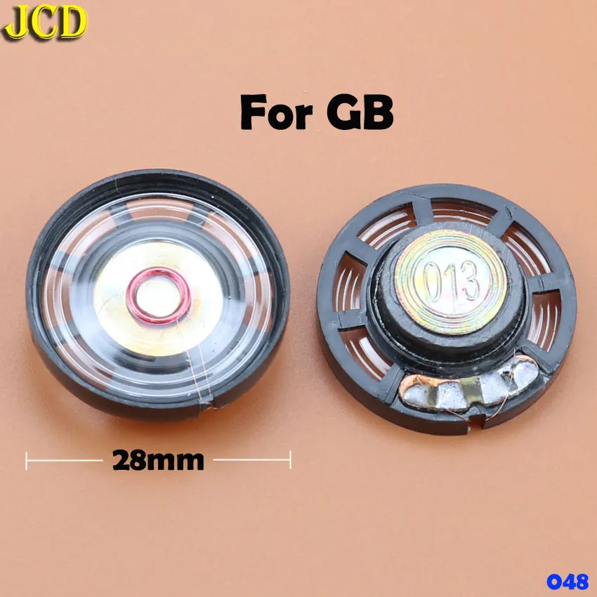 JCD 1PCS 23MM 28MM 40MM Replacement Speaker Loudspeaker For Game Boy Color Advance For GBO GB GBC GBA Video Speakers