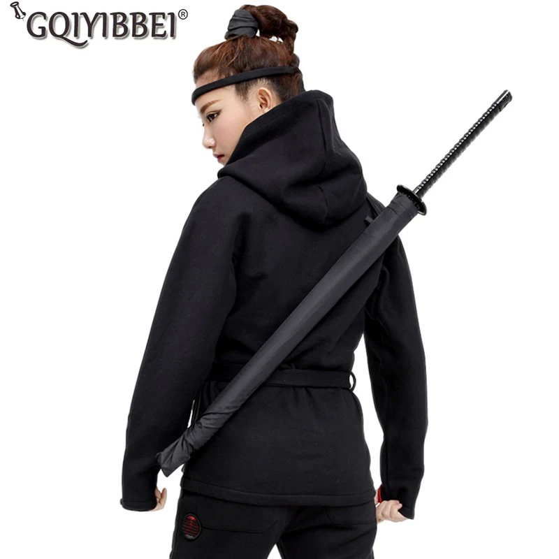 Creative Long Handle Samurai Sword Umbrella Japanese Ninja-like Large Windproof Sun Rain Straight Umbrella Auto Open For Man