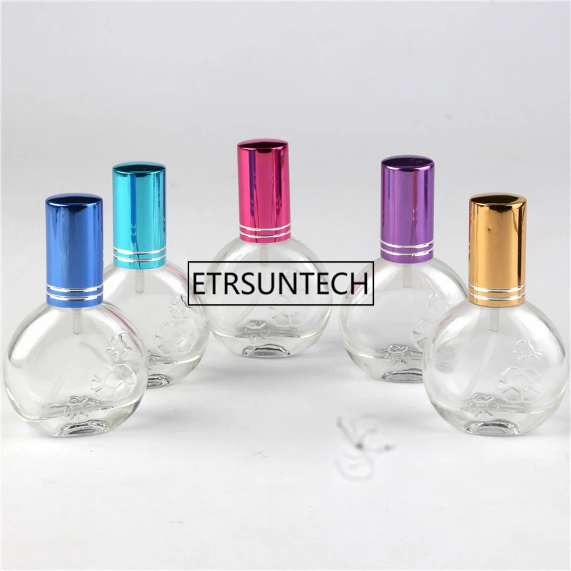 15ml Glass Portable Perfume Bottle With Spray &Empty Sample Parfum case For Traveler F1559