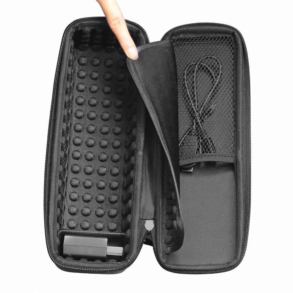 Novidade caixa de viagem portátil para sony visual, capa de proteção portátil com zíper, capa dura para alto-falante sony embutida bluetooth