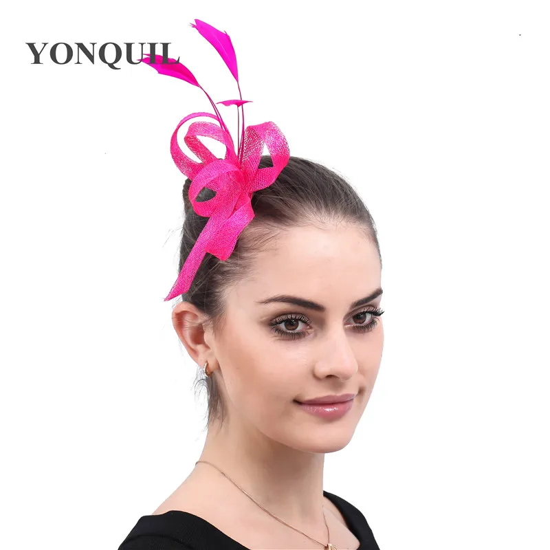 Ladies Hair Chic Fascinatrs Accessories Headwear For Women Elegant  Hair Clips Feather Beads Hair Bands Party Wedding Church