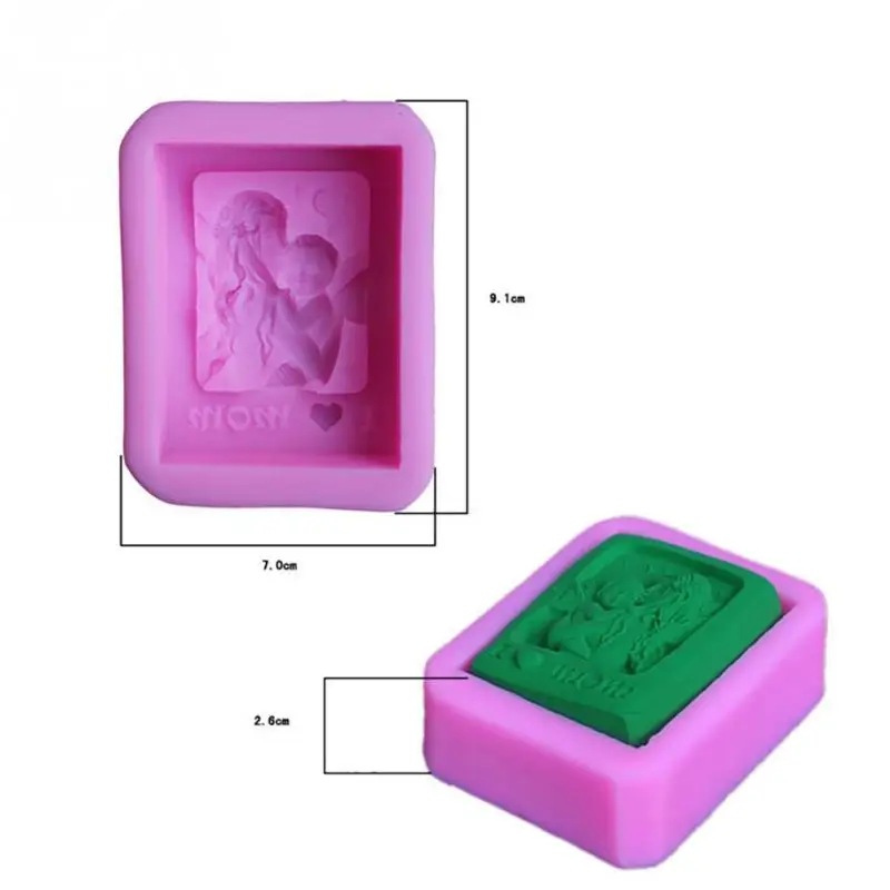 Mother Holding Baby Love Mom Craft Silicone Soap Mold Craft DIY Molds Cake Baking Mold Mothers Day Gift