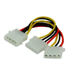 Zihan IDE 4P to Dual IDE Y Splitter 10cm Hard Disk Power Supply Extension Cable