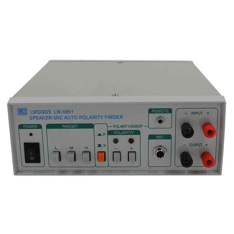 High Quality Original Microphone Polarity Tester High Accuracy Speaker/MIC Auto Polarity Finder Pulse Automatic Measurement