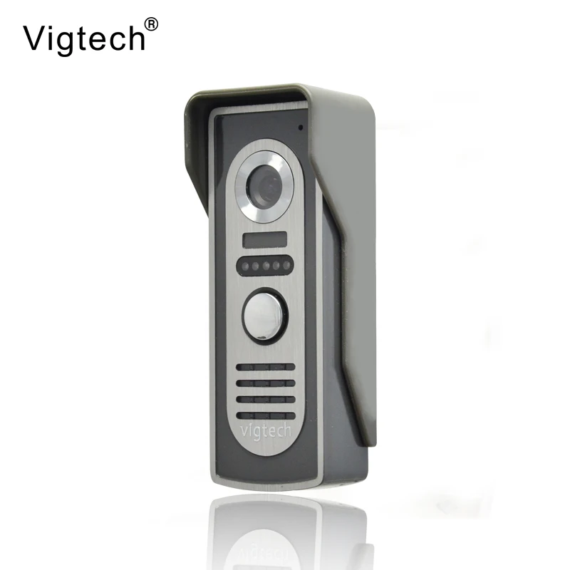 Vigtech Video Door Phone Intercom System Video Door Bell Outdoor Camera /CMOS IR Night Vision For home/apartment Free Shipping