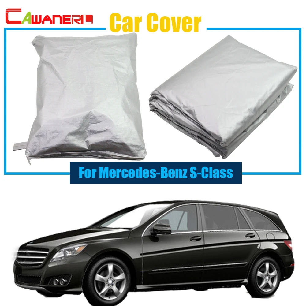 Cawanerl Car Cover Anti UV Sun Shield Rain Snow Resistant Cover Car-Cover For Mercedes-Benz R R-Class