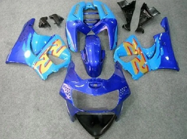 km High quality ABS fairings for  blue blue CBR900RR 1998 1999 fairing kit CBR 919RR CBR 900RR 98 99