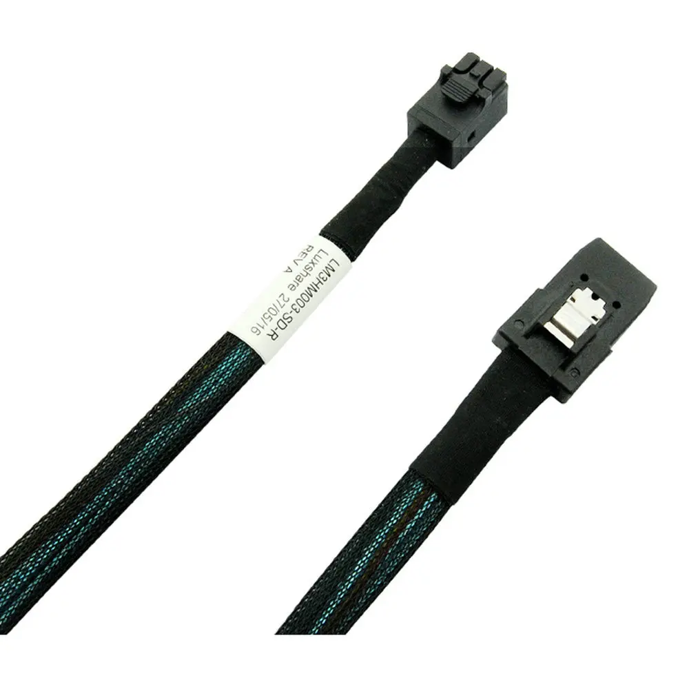 EB-LINK Internal Mini 36 pins SAS SFF-8087  To SFF 8643 High-Density HD SATA data Cable 1Meter Up to 6Gpbs Connectors