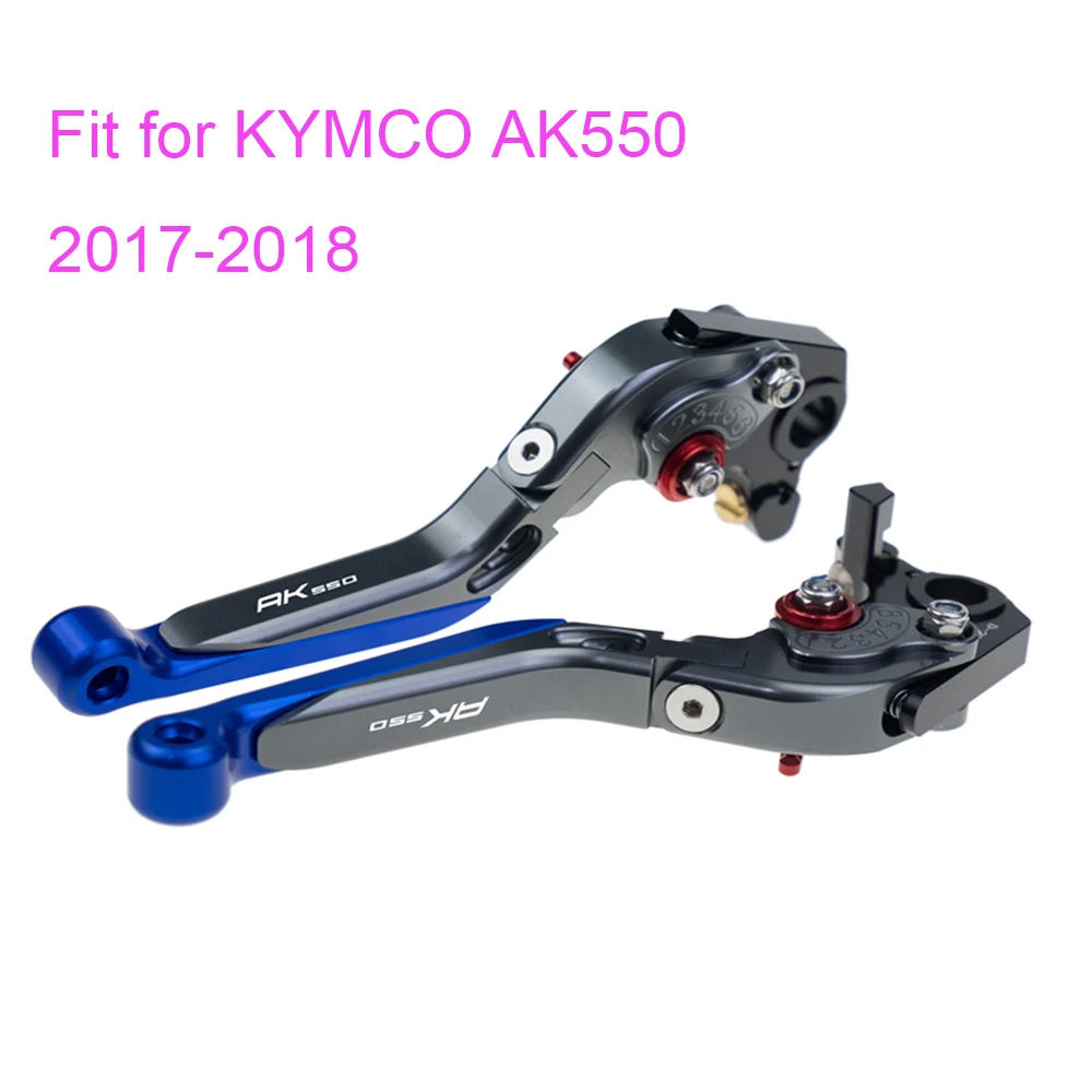 KODASKINFolding Extendable Brake Clutch Levers Master Cylinder Levers Hydrau Motorcycle Accessories for KYMCO AK550 2017-2018