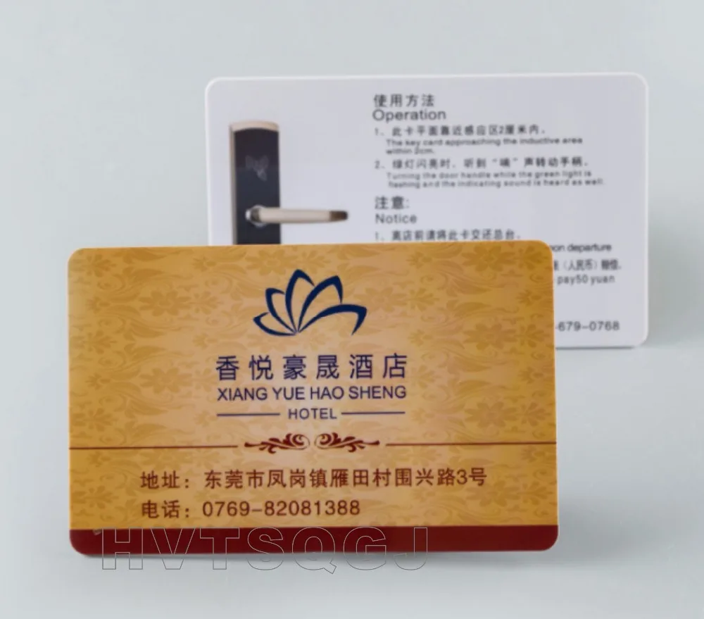 

200pcs/lot 13.56MHz HF ic f1108 Credit smart Card With RFID with Customized Printing