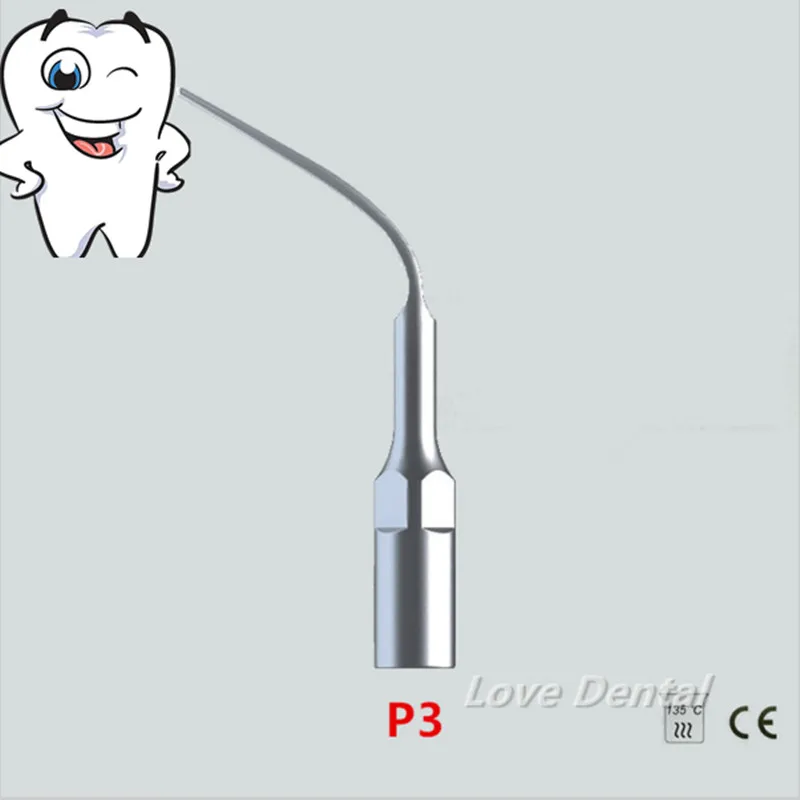 Nowy 5 sztuk/partia ultradźwiękowy skaler stomatologiczny porady P3 z EMS/dzięcioł kompatybilny idealne wybielanie zębów Dental Tools