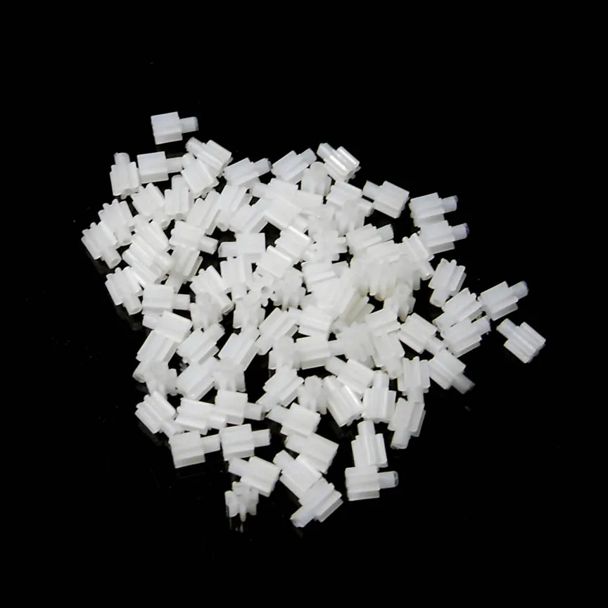 

7 Teeth Plastic Gear 0.3M Small 7 0.8A Plastic Pinion UAV Aircraft Model Toy Parts Accessories Gears 100pcs/lot