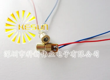 

100x 6mm 3V 5V 5mW 650nm Laser Dot Diode Module Head RED light