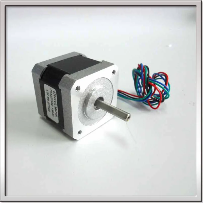 1.8degree 42BYG 2 phase hybrid NEMA17 stepper motor 42HS40-1304F 40mm direct line D axis Single Flat 3.4V 1.3A 4-wire 4.1kg.cm