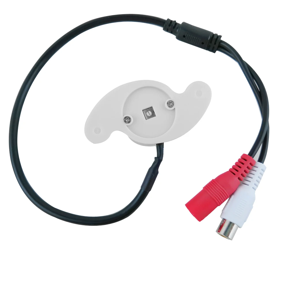 CCTV Microphone 100 Square Meters Monitoring Sound Audio Pick Up Device for Home Video Surveillance Security System