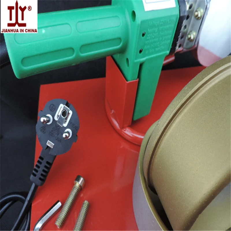 Good quality Automatic Heating 75/90/110mm 220V/110V AC1200W PPR Pipe Welding Machines fuser welding for plastic pipe