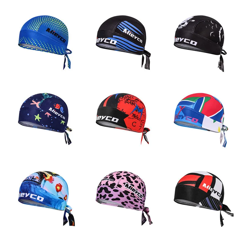 Quick Dry headband Cycling Cap bandana men Outdoor Sports MTB Bike Helmet Cap Pro Riding Hat Headscarf Man gorra ciclismo