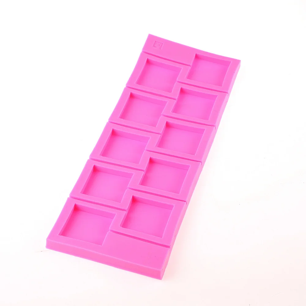 Hot square planet 3D lollipop Silicone Mold chocolate Fondant moulds baking DIY cake Decorating Tools T0458