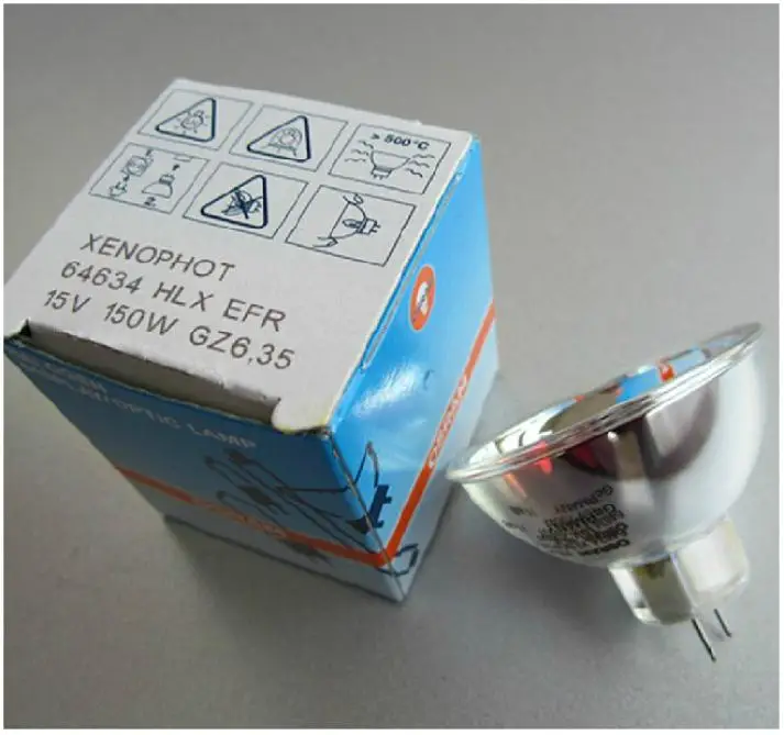 For Osram 64634 Xenophot HLX ERF 15V 150W GZ6 35 A1/232 Dichroic 51mm Lamp Lampa Free Shipping Free Tracking