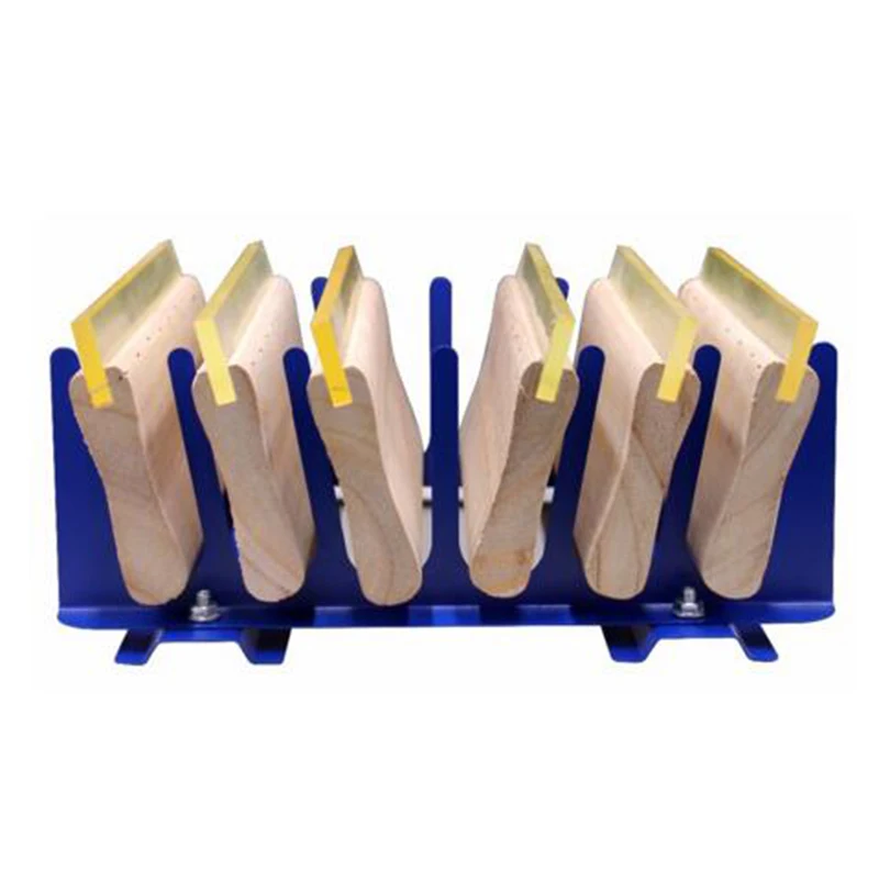 Vaste Desktop Zes-Layer Schraper Rack Screen Hulpapparatuur Afdrukken Accessoires