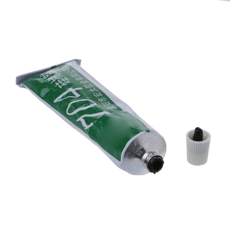 704 fest High Temperatur Beständig Silikon Gummi Dicht Kleber Wasserdicht Schwarz