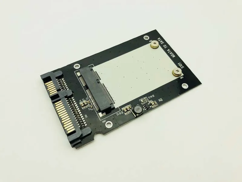 새로운 소형 보드 50mm mSATA SSD 2.5 "SATA 드라이브 변환기 어댑터 msata 어댑터, Windows2000/XP/7/8/10, Vista Linux Mac 용