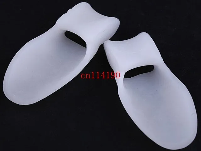 

2000pcs(=1000Pairs) Siliconefoot fingers Toe Separator thumb valgus protector Bunion adjuster Hallux Valgus Guard feet care