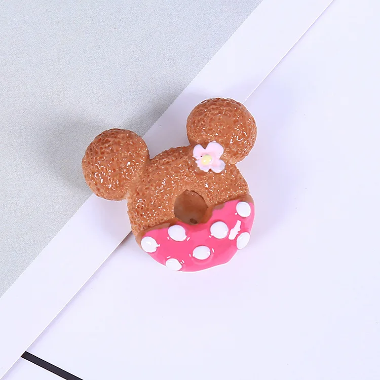 7Pcs Dollhouse Mini Voedsel Donuts Biscuit Miniatuur Keuken Decoratie Voor Kinderen Kid Gift