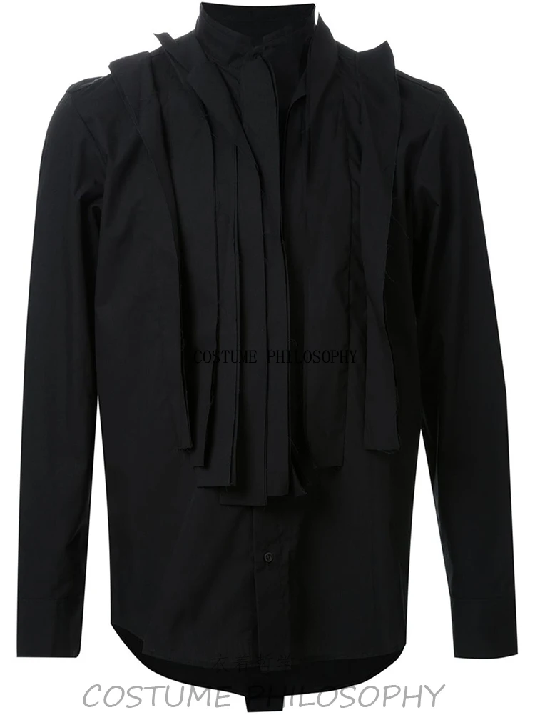 

M - 6XL! High quality brand menswear The newly designed and made woolen men's shirts can be customized for dark men's wear