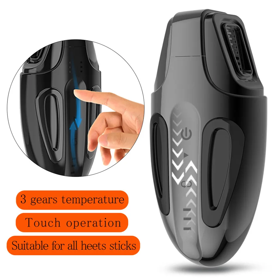 AVBAD F1 Heat Not Burn Touch device sigaretta elettronica caricata fino a 17 compatibilità continua fumabile per iQOC stick