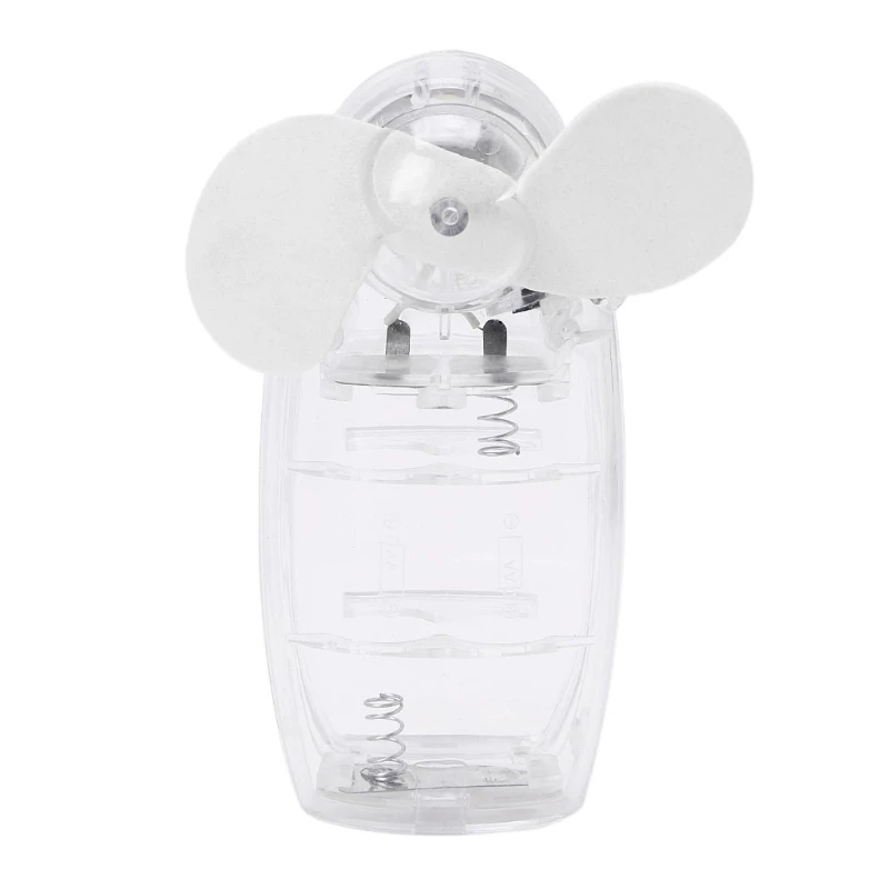 2024 New Portable Mini Cute Pocket Fan Cool Air Hand Held Battery Travel Holiday Blower Cooler Fan