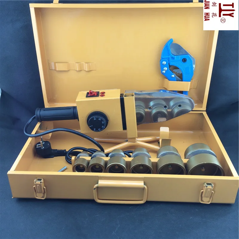 1 Set Temperature controled, PPR Welding Machine, AC 220V 1500W DN 20-63mm plastic pipe welding machine