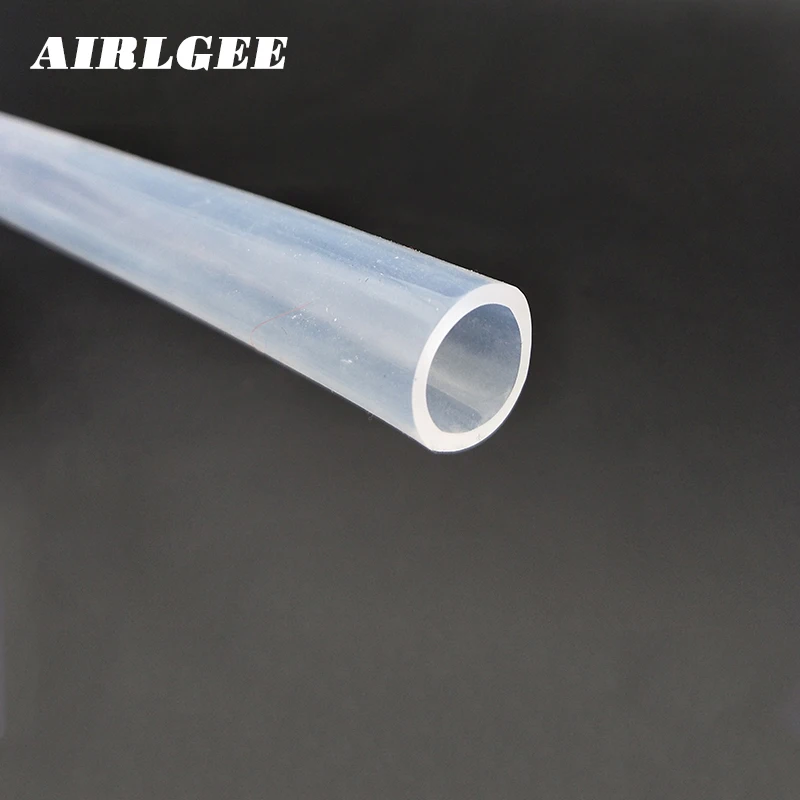 

1M Length 12mm ID x 16mm OD Food Grade Transparent Silicone Rubber Tubing Hose Pipe Free shipping