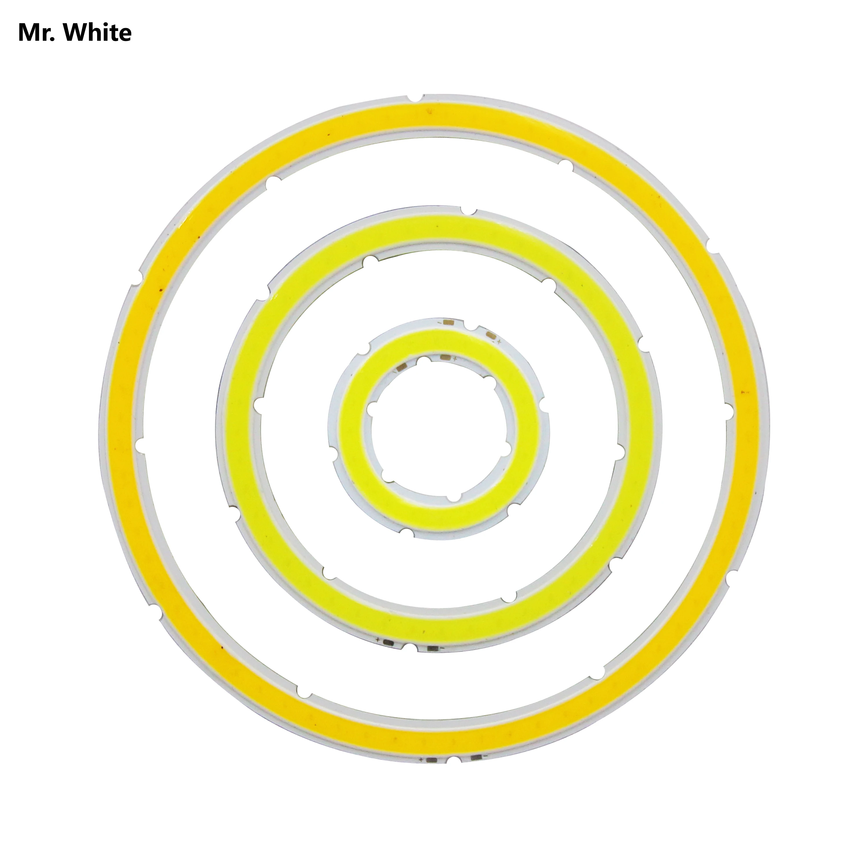 cob levou fonte de luz anular w15 w angulo olho 30 mm 120 mm quente chip de branco frio cob gelo azul para diy 12 v dc 01