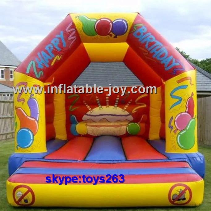 Easy Carry Inflatable Bouncer Castle for Kids, Moonwalk Jumper House, Rental Birthday Party, Frete Grátis