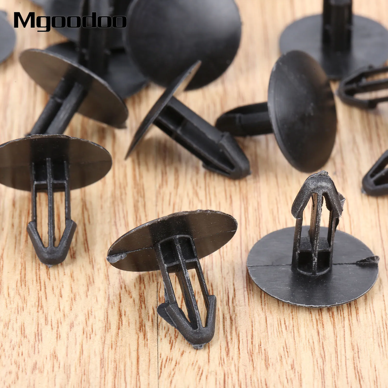 

50Pcs 6mm Hole Auto Fastener Clips Car Machine Engine Cover Fender Fixed Clamp Rivet Clip For Honda Civic Accord For Spirior Crv