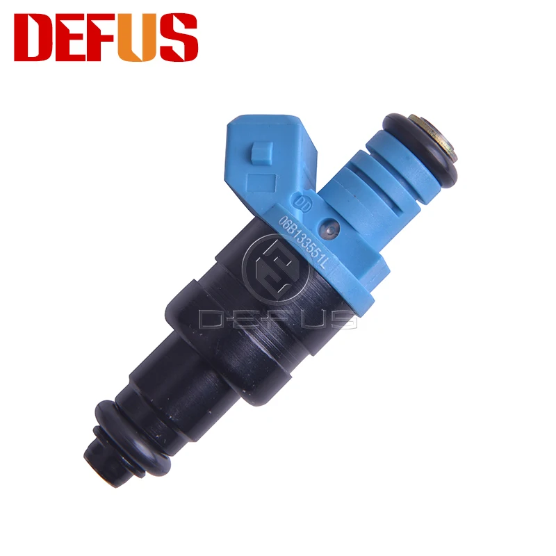 DEFUS 4X 06B133551L Fuel Injector For VW Passat 3B AUDI A4 B5 1.6 74KW AHL 06B133551 06B133551C Petrol Car Bico Nozzle