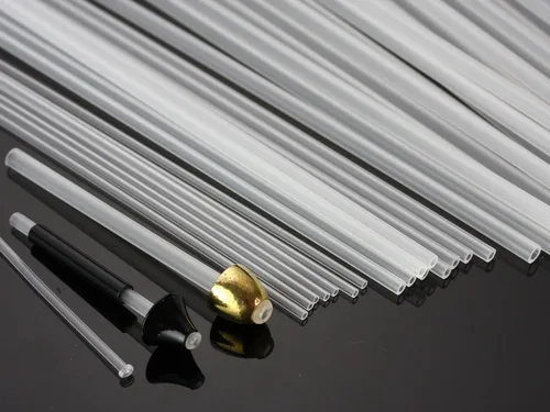 Imagen 2 del producto Tubos para atar moscas, tubo rígido, material para atar moscas, disponible en 4 tamaños, transparente