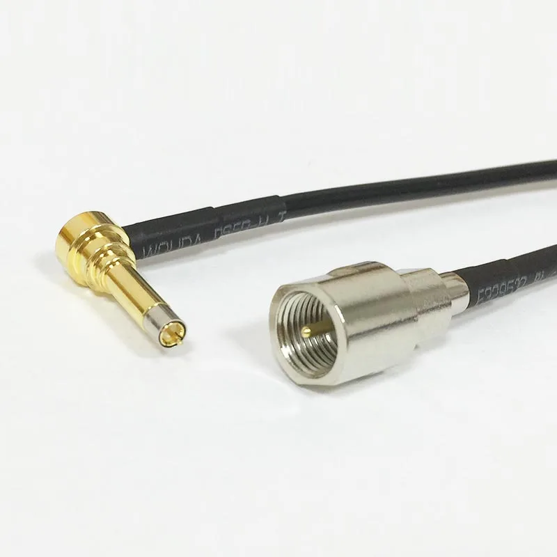 New Wireless Modem Wire FME Male Plug To MS156 Right Angle  Connector RG174 Cable 20CM 8