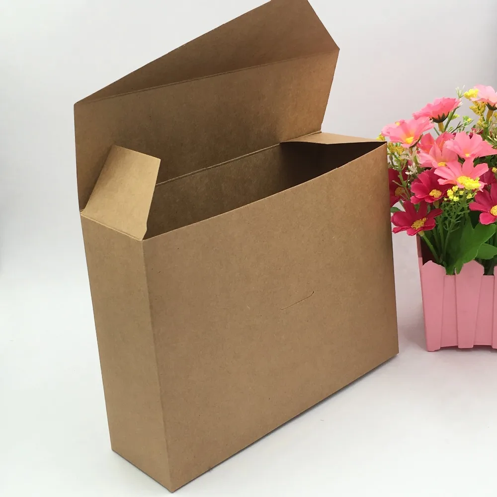 

Big Size Handmade Brown Paper Box Handmade Envelop Paper Boxes Packaging Cases For Gift Present Souvenirs Pack Box 50Pcs/Lot