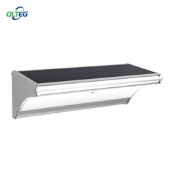 Qlteg Siêu Sáng Cảm Biến Chuyển Động Đèn LED Năng Lượng Mặt Trời 1000LM Nổi Bật Chống Nước Sân Vườn Tường An Ninh Đèn Bởi Chuyển Động Radar Vi