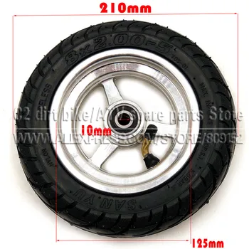 8x2.00-5 Tubeless tire tyre 8X2.00-5 wheel hub for Kugoo S1 S2 S3 C3 MINI electric bike