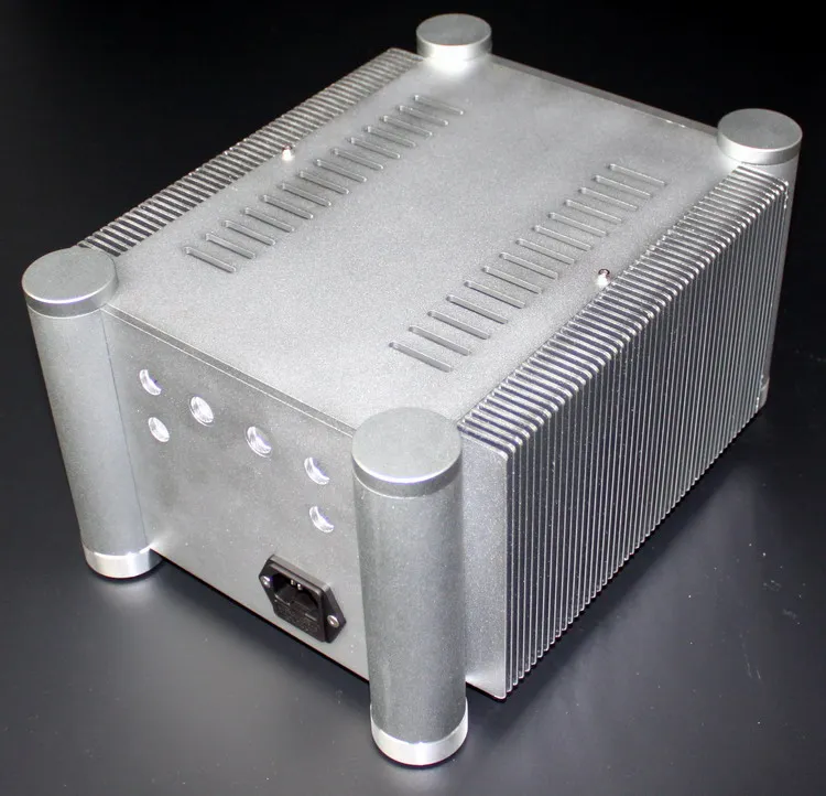 

WA25 Full aluminum double-layer radiator enclosure Class A preamplifier chassis 265*225*135mm